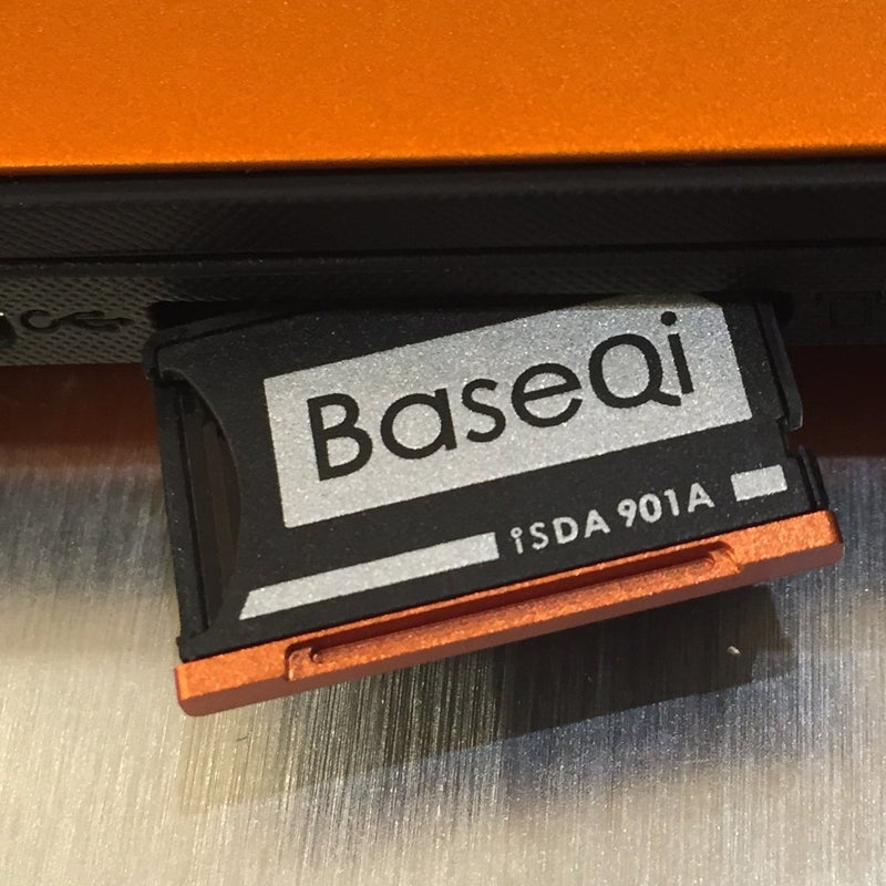 BaseQi Aluminum MicroSD Adapter for Lenovo Yoga 900 & 710 - Image 3